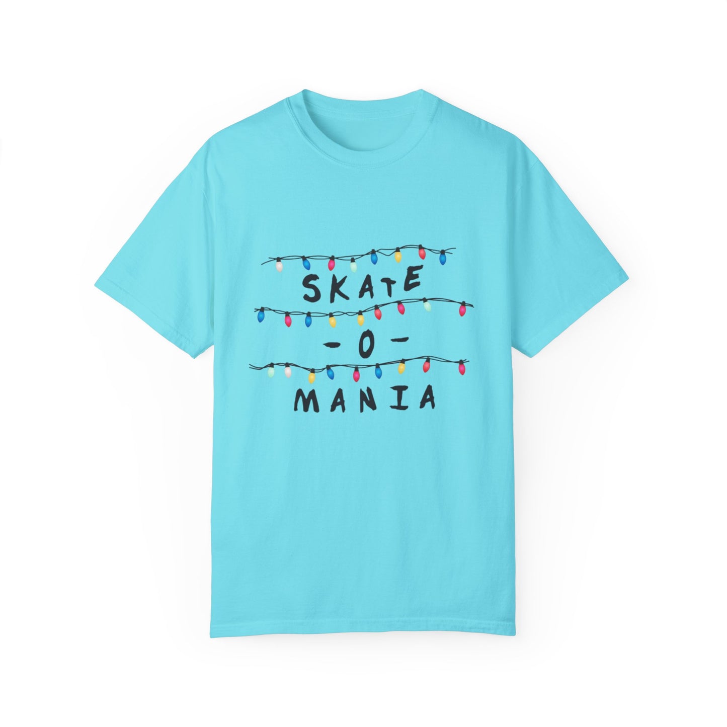 Stranger Christmas Lights Skate-O-Mania T-shirt