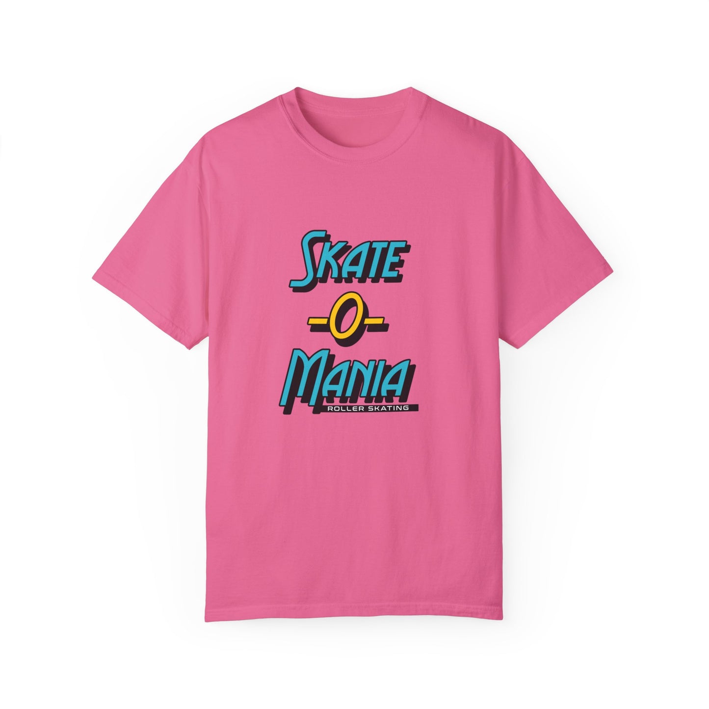 Teal and Yellow Classic Logo Unisex Garment-Dyed T-shirt