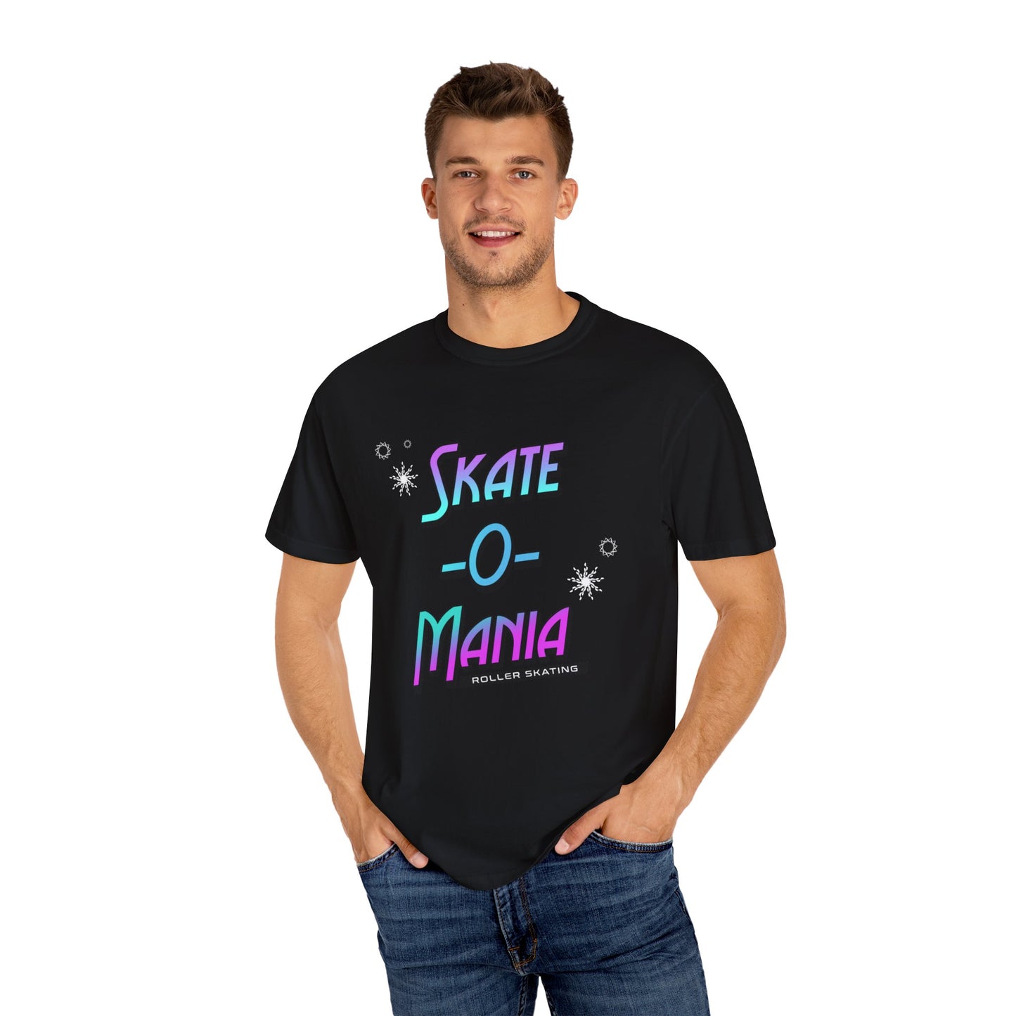 Skate-O-Mania Fade to Purple Logo T-shirt