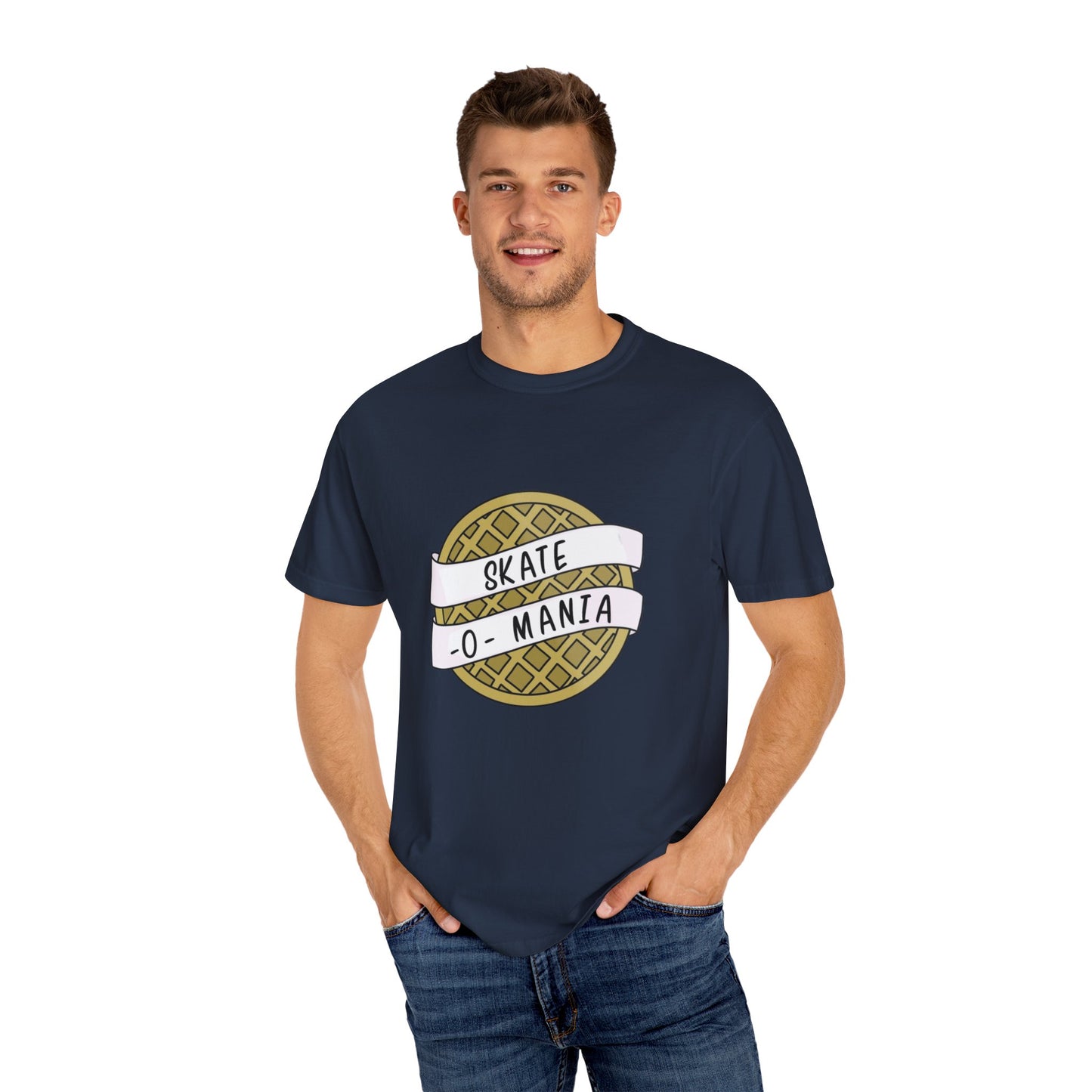 Stranger Waffle Skate-O-Mania Logo T-shirt