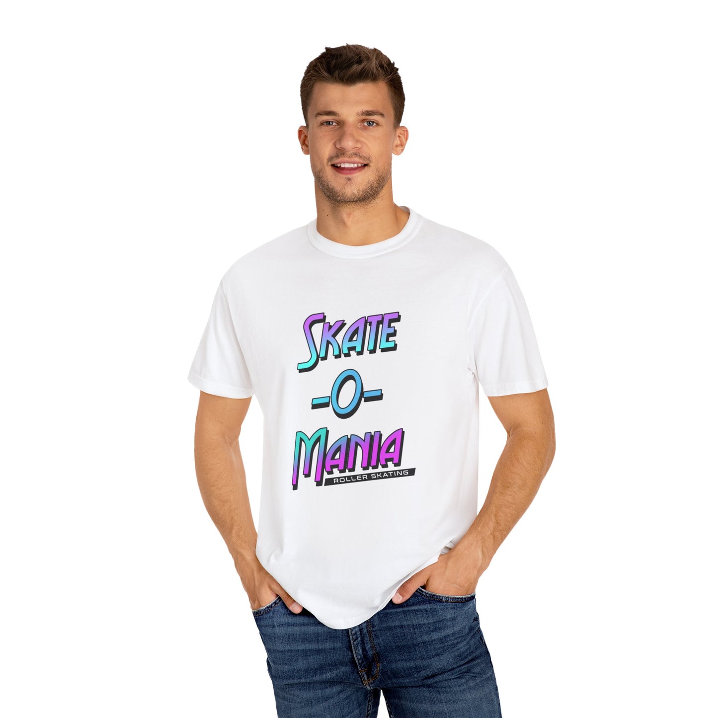 Skate-O-Mania Fade to Purple Logo T-shirt
