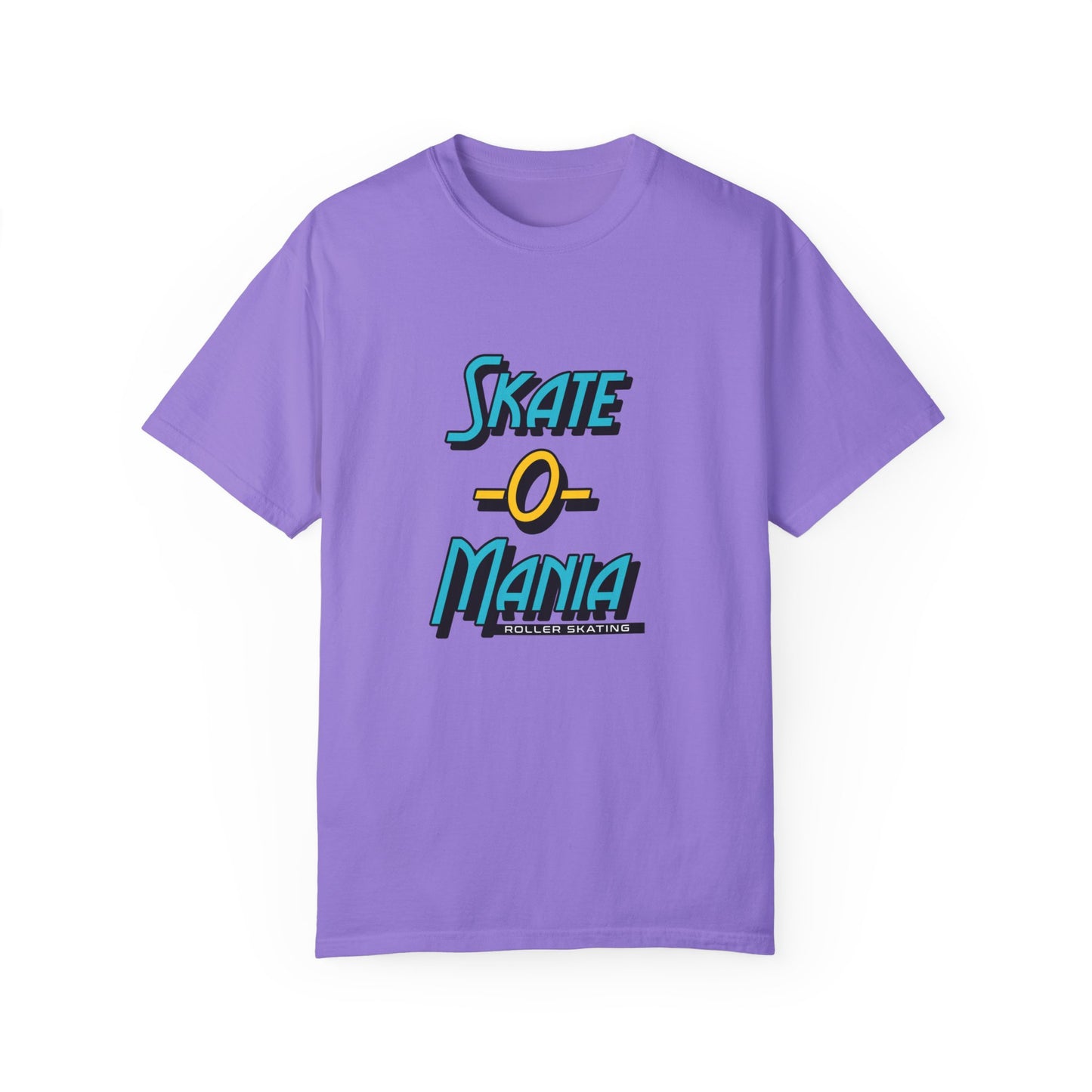 Teal and Yellow Classic Logo Unisex Garment-Dyed T-shirt