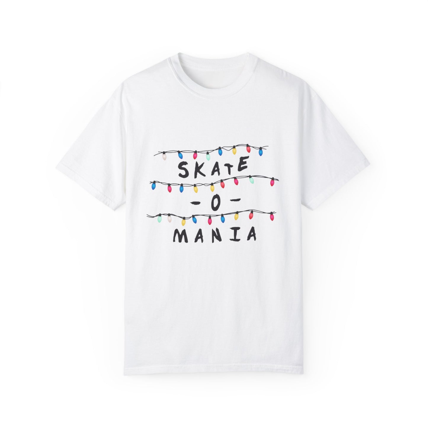 Stranger Christmas Lights Skate-O-Mania T-shirt