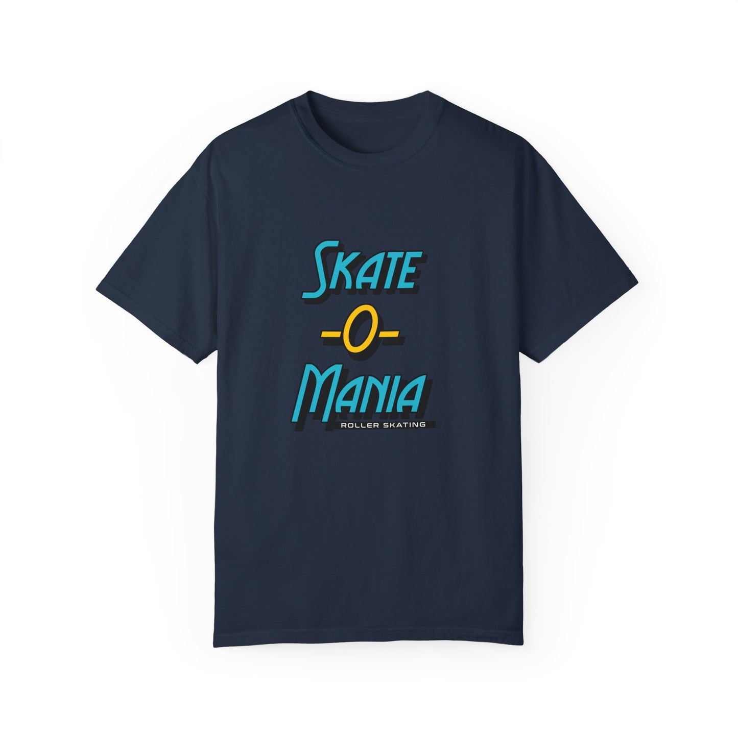 Teal and Yellow Classic Logo Unisex Garment-Dyed T-shirt