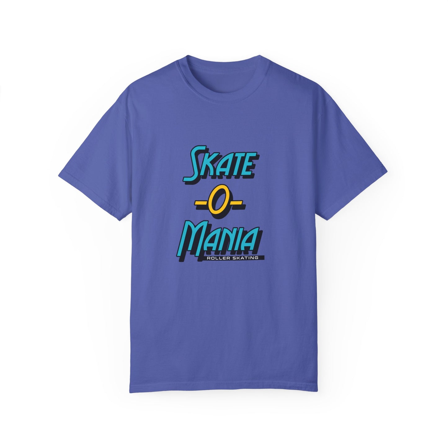 Teal and Yellow Classic Logo Unisex Garment-Dyed T-shirt
