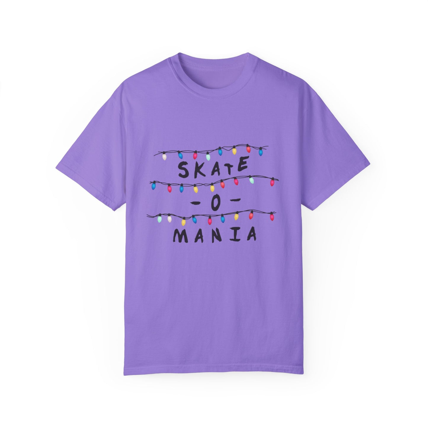 Stranger Christmas Lights Skate-O-Mania T-shirt