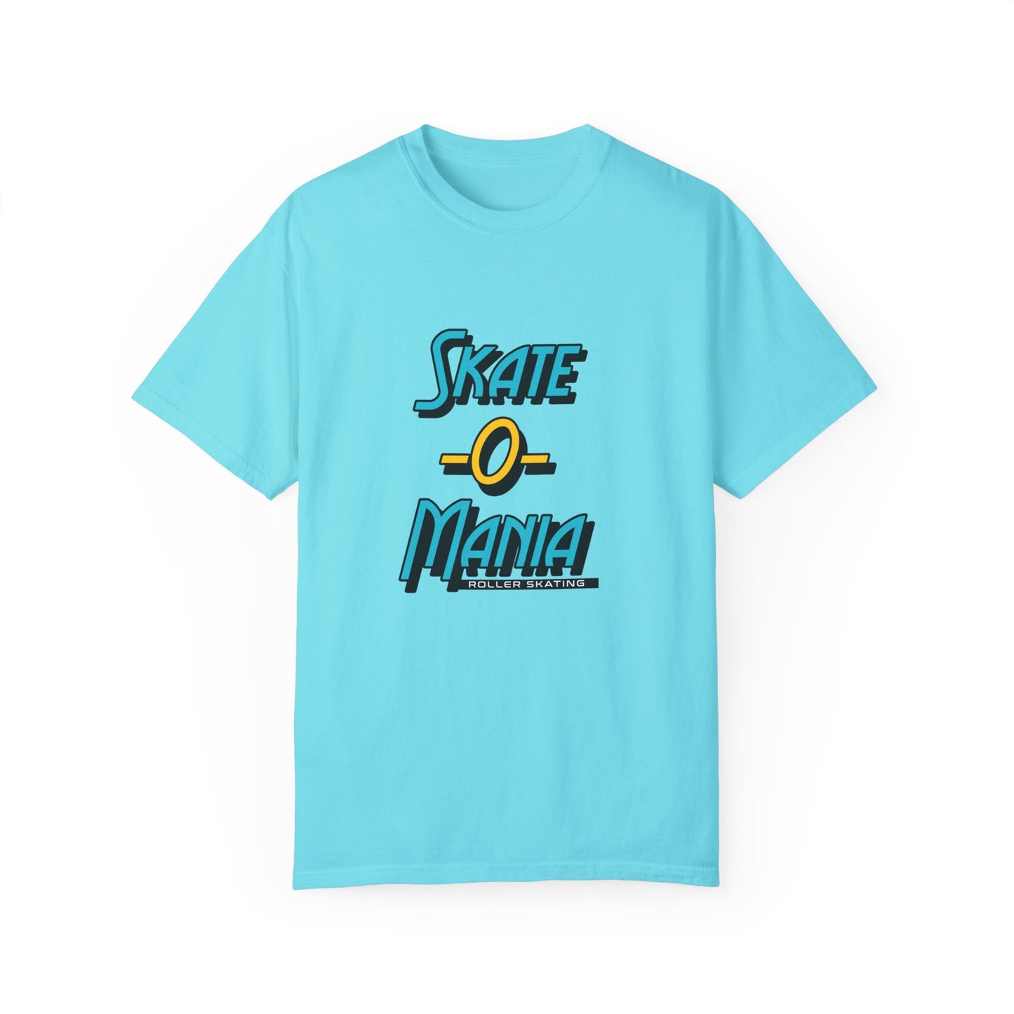 Teal and Yellow Classic Logo Unisex Garment-Dyed T-shirt