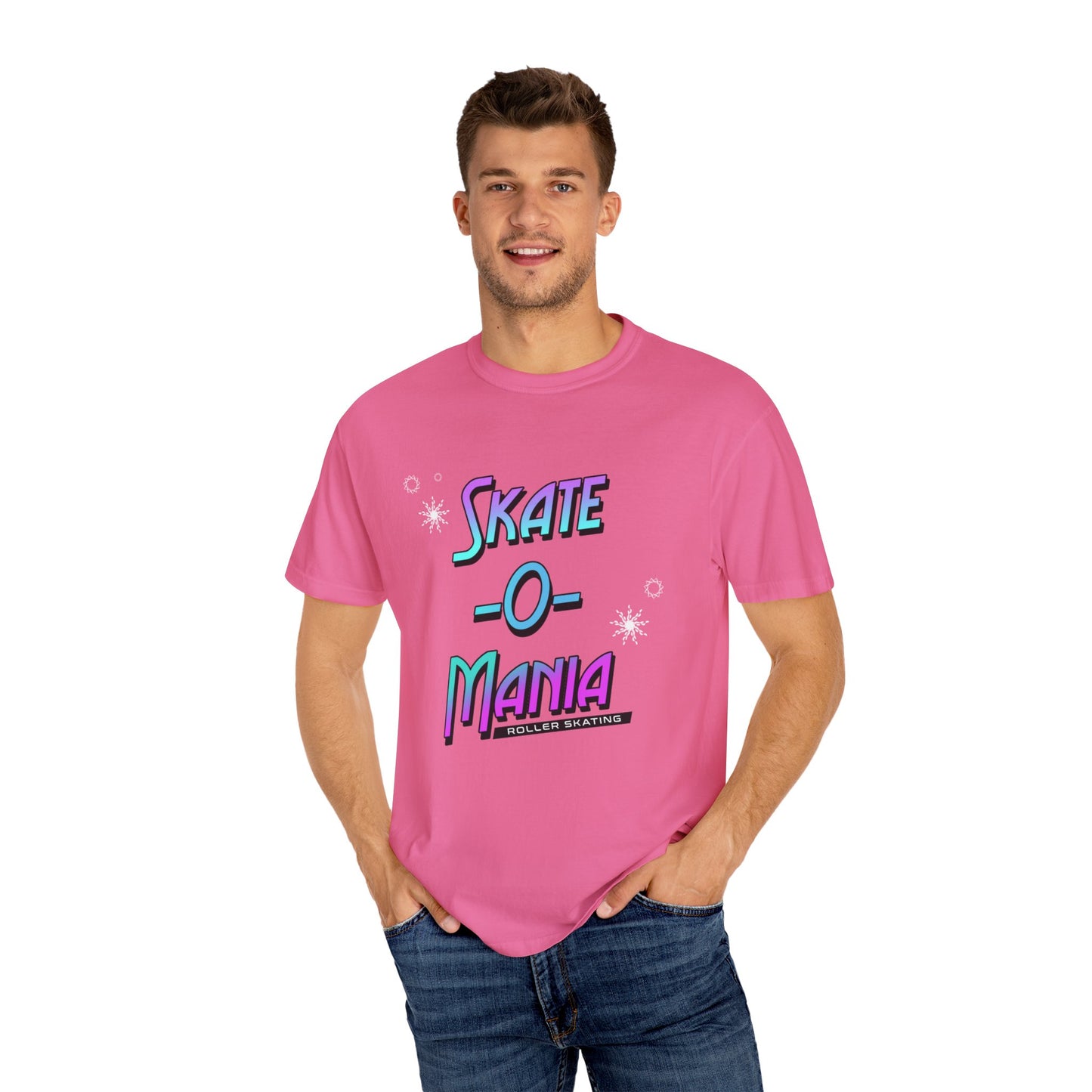 Skate-O-Mania Fade to Purple Logo T-shirt