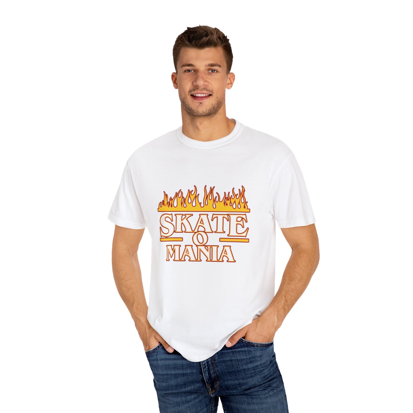 Stranger Fire Skate-O-Mania T-shirt
