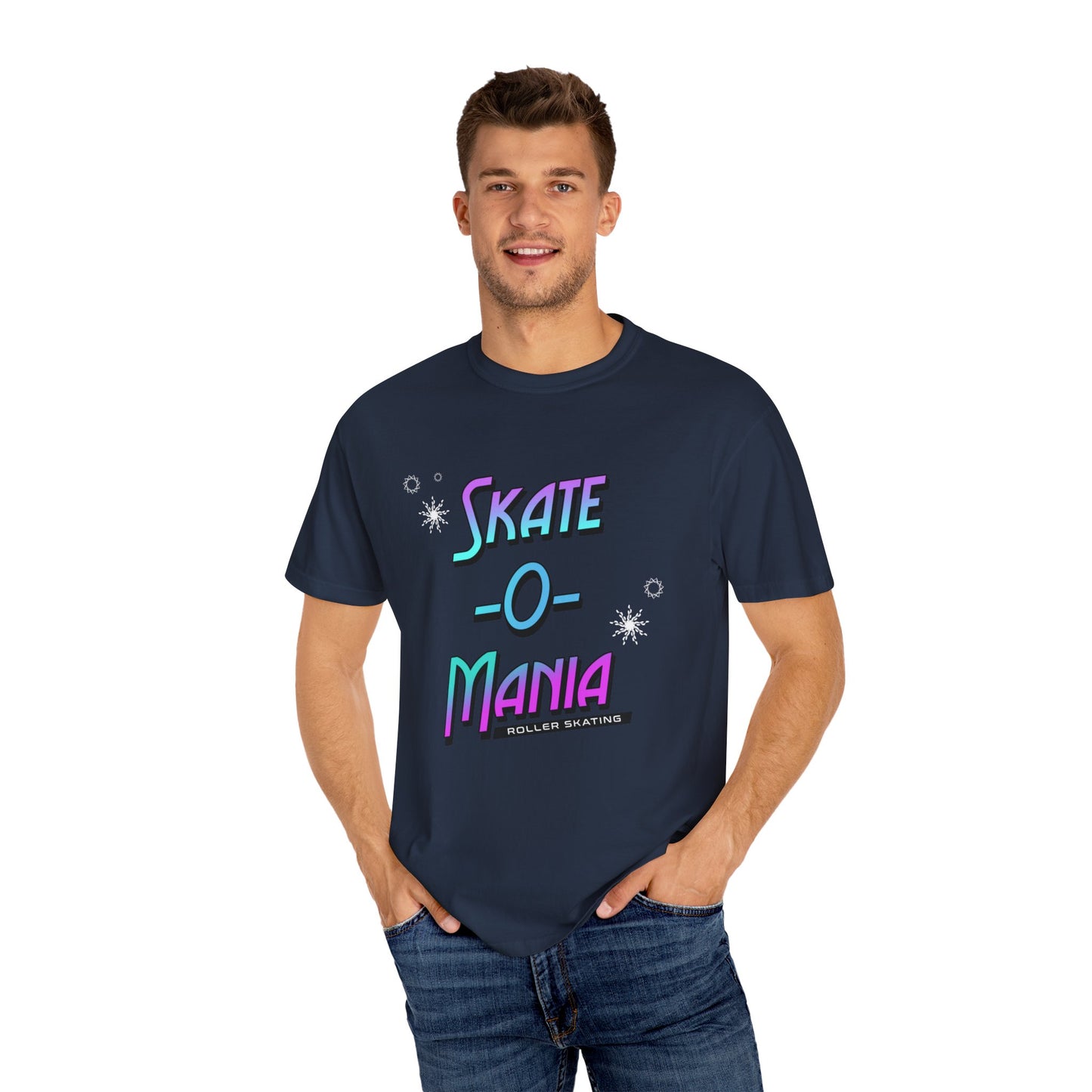 Skate-O-Mania Fade to Purple Logo T-shirt