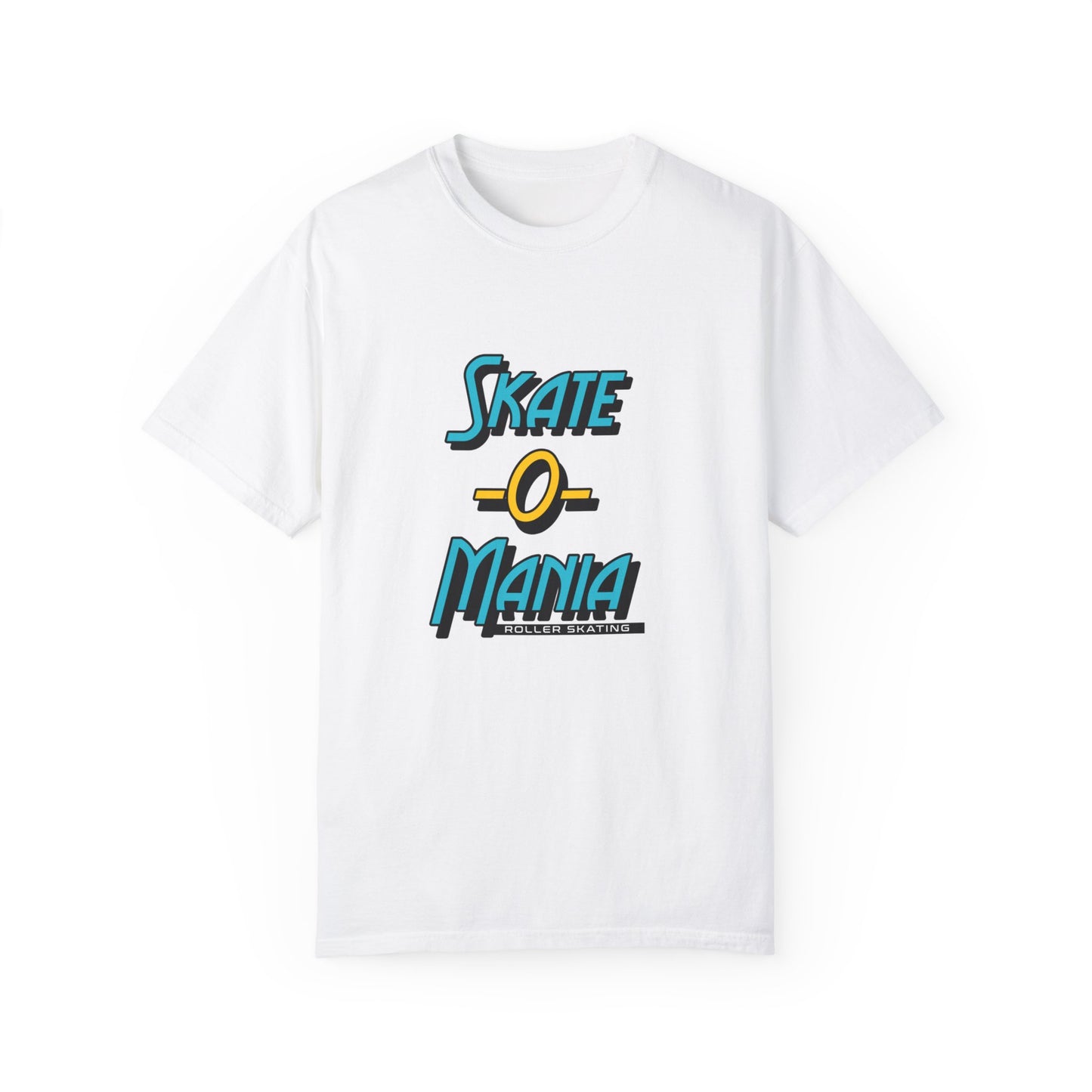 Teal and Yellow Classic Logo Unisex Garment-Dyed T-shirt