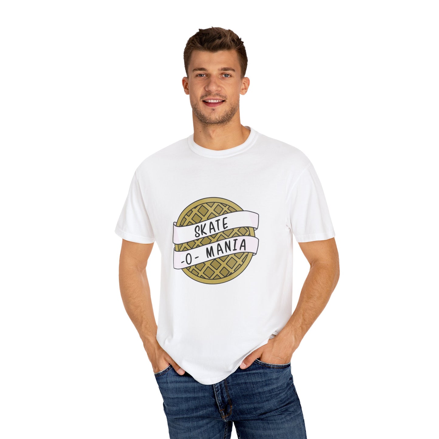 Stranger Waffle Skate-O-Mania Logo T-shirt