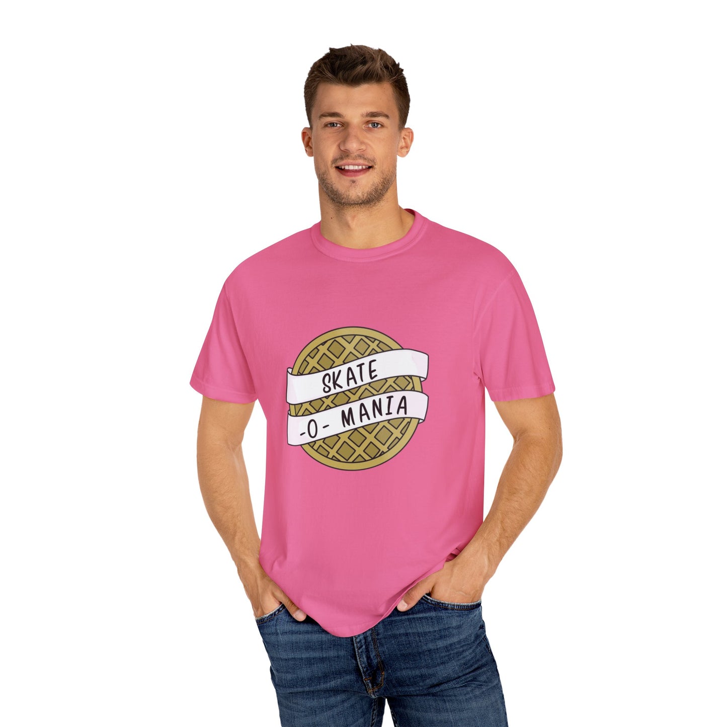 Stranger Waffle Skate-O-Mania Logo T-shirt