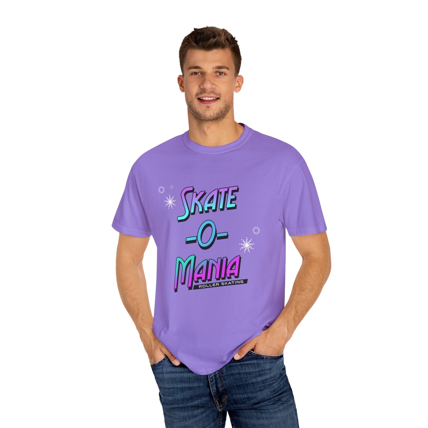 Skate-O-Mania Fade to Purple Logo T-shirt