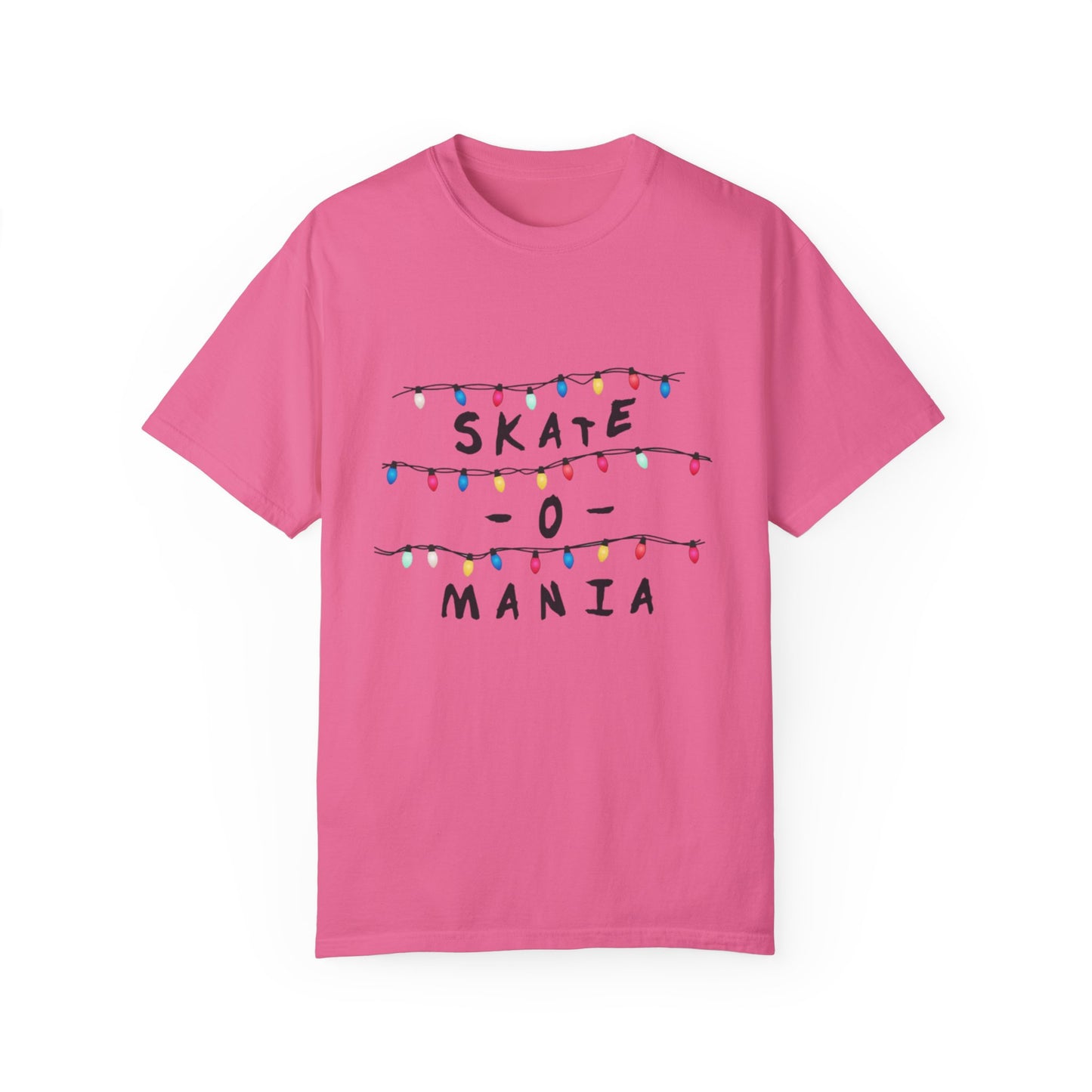 Stranger Christmas Lights Skate-O-Mania T-shirt