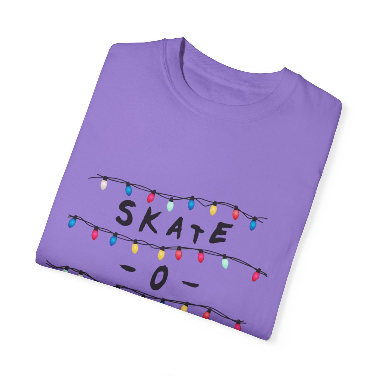 Stranger Christmas Lights Skate-O-Mania T-shirt