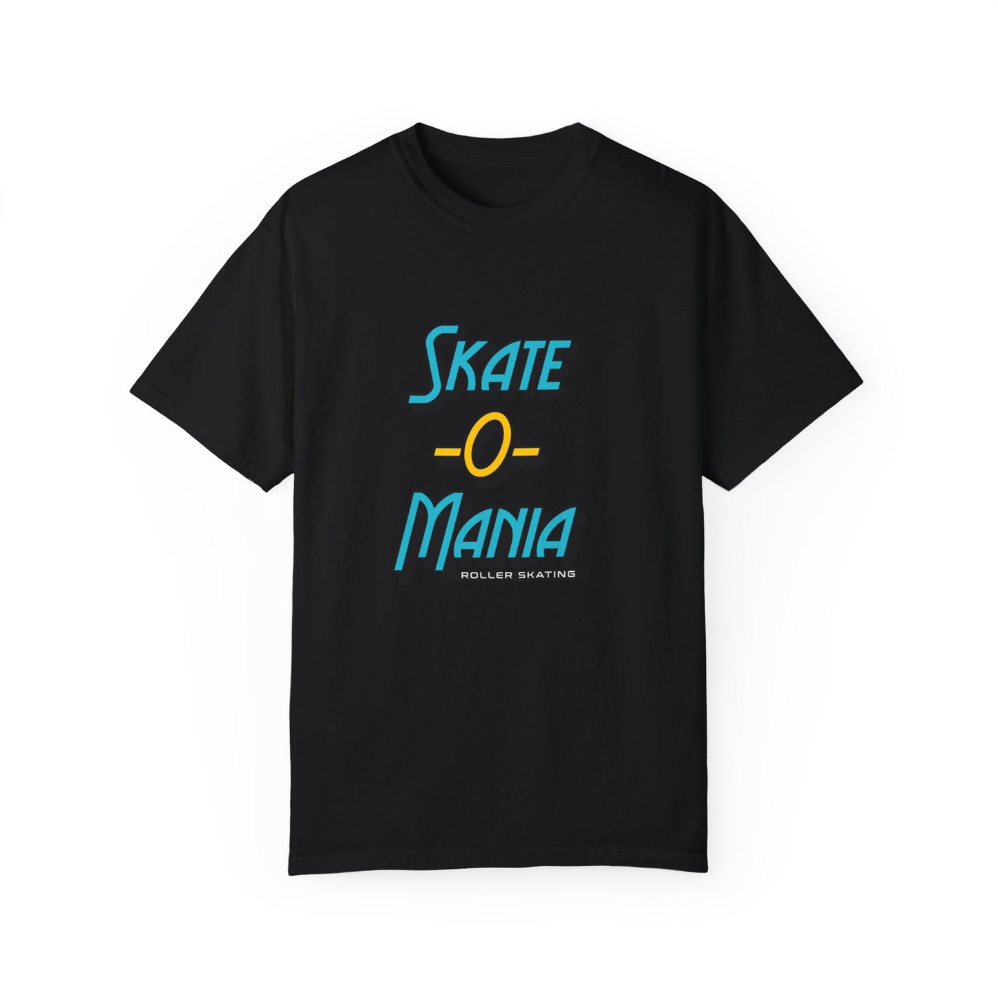 Teal and Yellow Classic Logo Unisex Garment-Dyed T-shirt