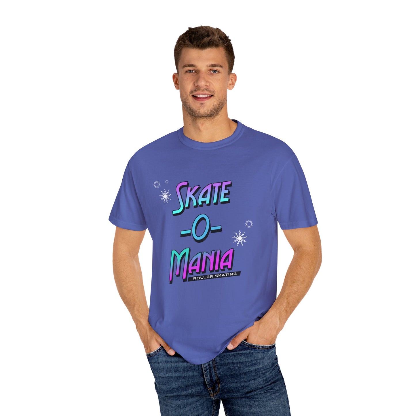 Skate-O-Mania Fade to Purple Logo T-shirt